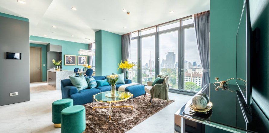 Condominio de 2 dormitorios en Bangkok, Tailandia № 180841