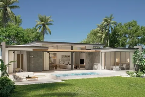 Villa à Ko Samui, Thaïlande 3 chambres № 220431