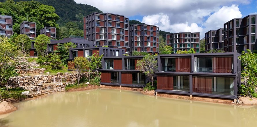 Estudio en el condominio en Kamala, Tailandia en MontAzure Lakeside № 75938