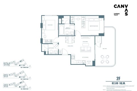 Condominio de 2 dormitorios en Bang Tao, Tailandia № 165567 - foto 12