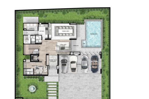 Chalet de 5 dormitorios en Bang Lamung, Tailandia № 165572 - foto 19