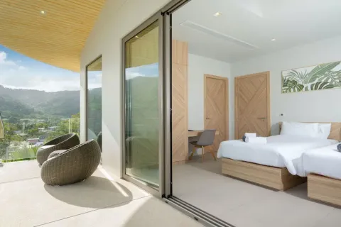 Chalet de 2 dormitorios en Kamala, Tailandia № 190800 - foto 7