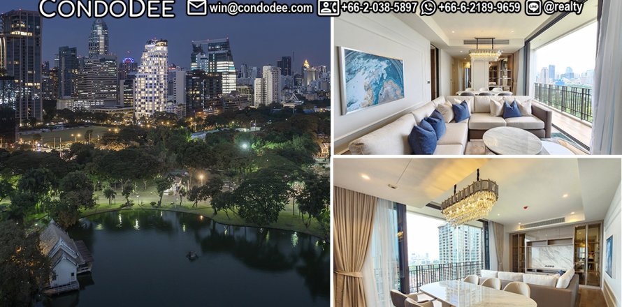 Condo à Bangkok, Thaïlande, 2 chambres № 200858