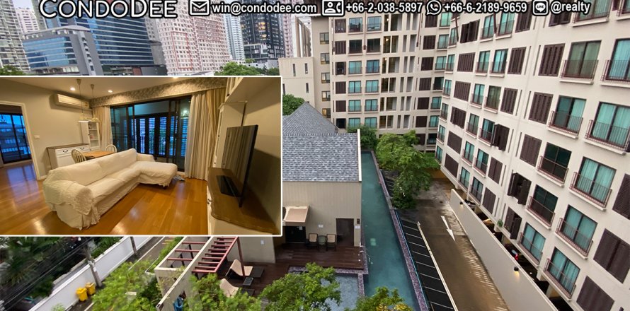 Condominio de 2 dormitorios en Watthana, Bangkok, Tailandia № 200855