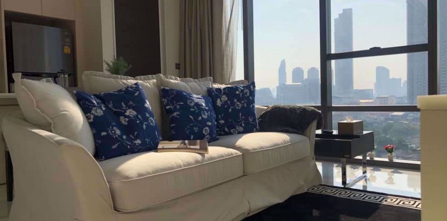 Condominio de 1 dormitorio en Sathon, Bangkok, Tailandia № 48136