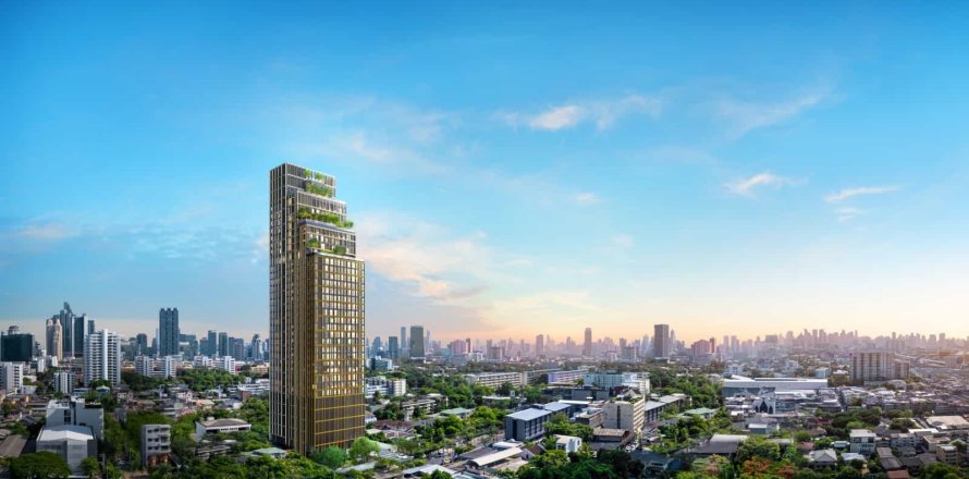 Condominio de 3 dormitorios en Sathon, Bangkok, Tailandia № 166381