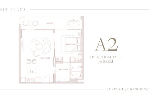 Condominio de 1 dormitorio en Bang Tao, Tailandia № 165315 - foto 16