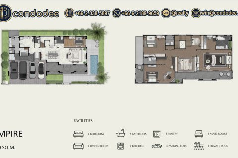 Haus in Lat Phrao, Bangkok, Thailand 5 Schlafzimmer № 149683 - Foto 21