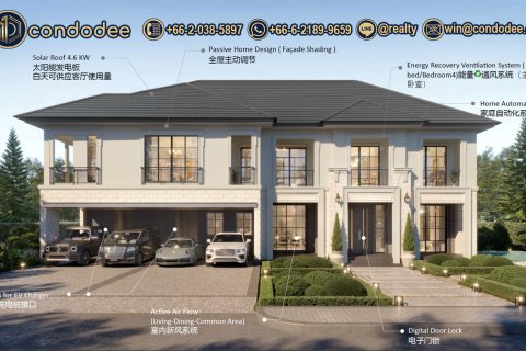 Haus in Lat Phrao, Bangkok, Thailand 5 Schlafzimmer № 149683 - Foto 2