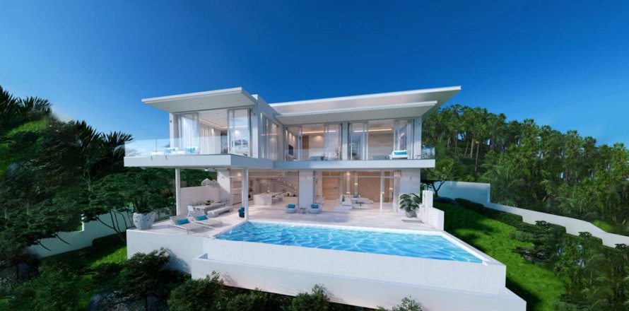 Chalet de 3 dormitorios en Ko Samui, Tailandia № 165874