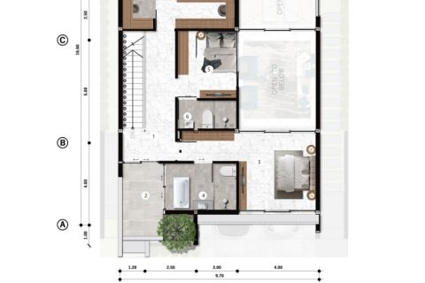 วิลล่าในตำบลฉลอง, ประเทศไทย 4 ห้องนอน № 165877 - รูปถ่าย 3