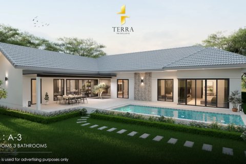 Chalet de 3 dormitorios en Hua Hin, Tailandia № 169846