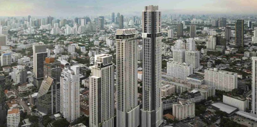 Condominio de 2 dormitorios en Bangkok, Tailandia № 183989