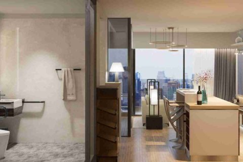 Condominio de 1 dormitorio en Thonburi, Bangkok, Tailandia № 183986 - foto 10