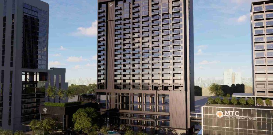 Condominio de 1 dormitorio en Thonburi, Bangkok, Tailandia № 183986