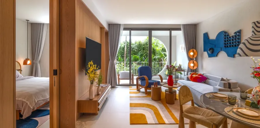 Condominio de 1 dormitorio en Bang Tao, Tailandia № 134310