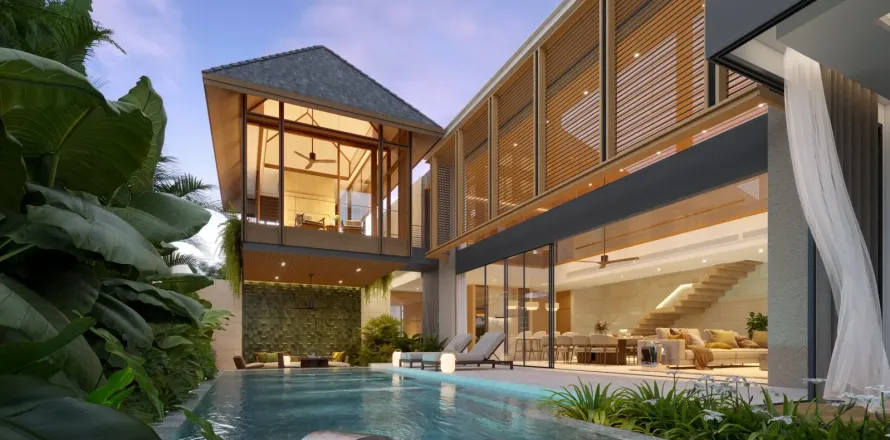 Casa de 4 dormitorios en Bang Tao, Tailandia № 134314