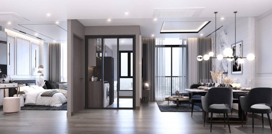 Condominio de 1 dormitorio en Dusit, Bangkok, Tailandia № 161114