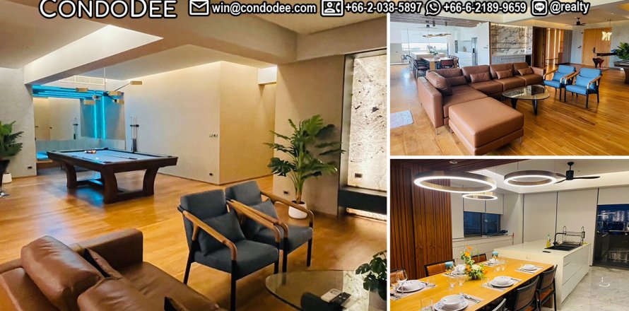 Condominio de 4 dormitorios en Watthana, Bangkok, Tailandia № 201041