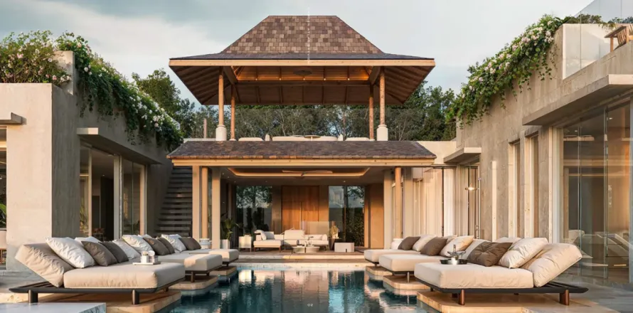 Chalet de 5 dormitorios en Phuket, Tailandia № 164822