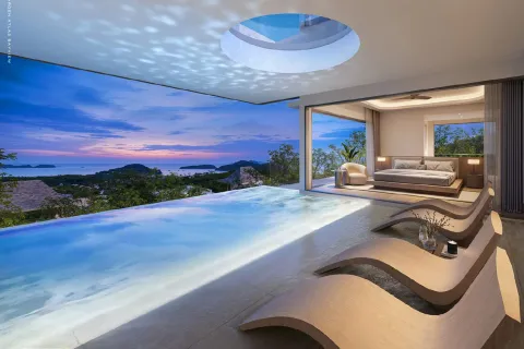 Chalet de 5 dormitorios en Phuket, Tailandia № 164822 - foto 11