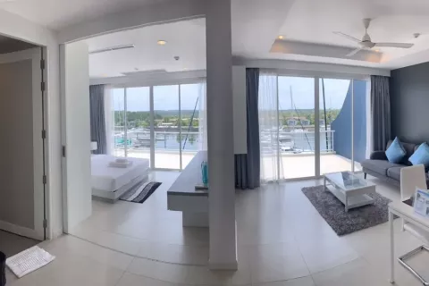 Studio in the Condo in Nuea Khlong, Thailand  № 138385