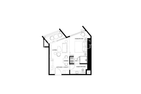 Condominio de 1 dormitorio en Pattaya, Tailandia № 234106 - foto 5