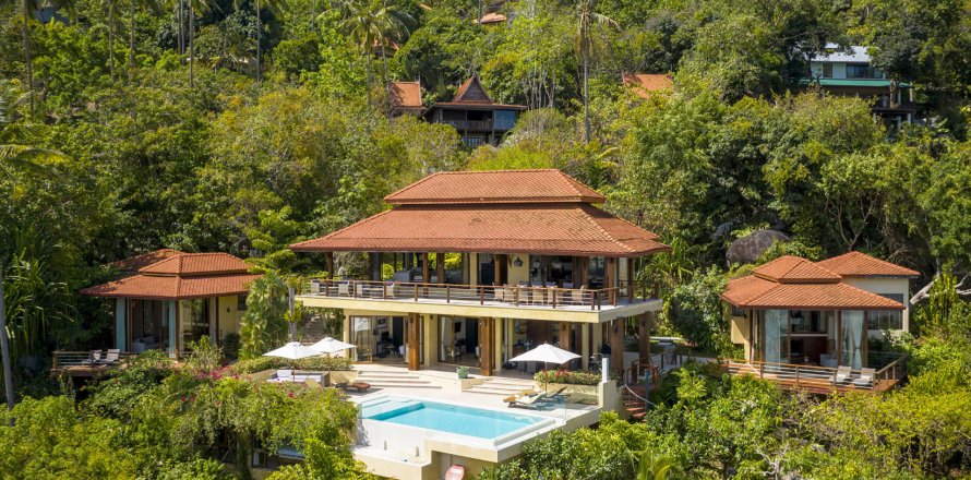 Maison à Ko Samui, Thaïlande 5 chambres № 119372