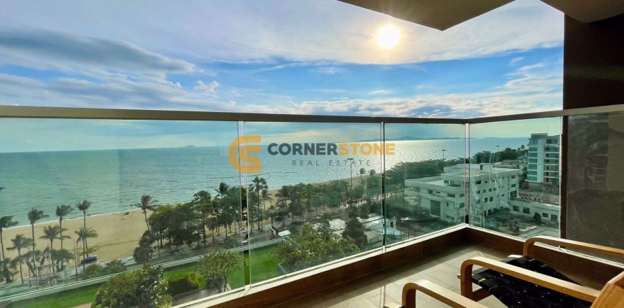 Estudio en el condominio en Jomtien Beach, Pattaya, Tailandia № 135331