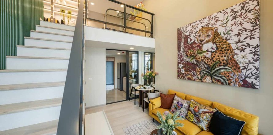 Condominio de 1 dormitorio en Thonburi, Bangkok, Tailandia № 166683