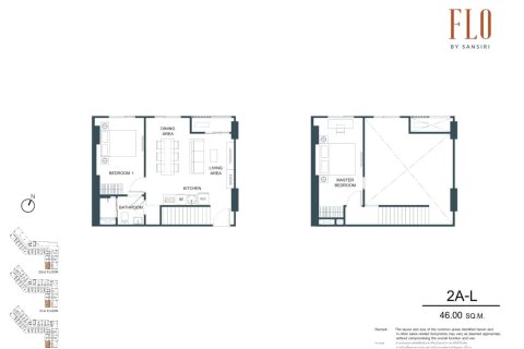 Condominio de 2 dormitorios en Thonburi, Bangkok, Tailandia № 166682 - foto 10