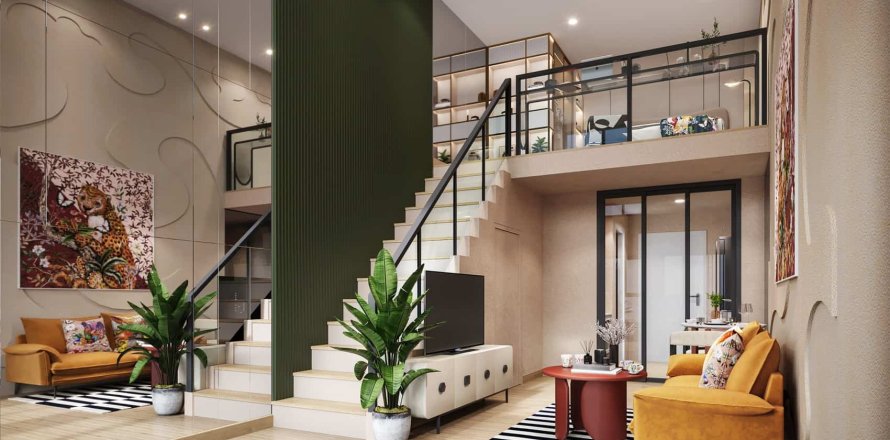 Condominio de 2 dormitorios en Thonburi, Bangkok, Tailandia № 166682
