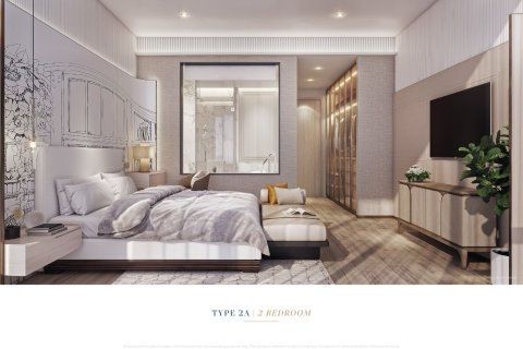 Condominio de 2 dormitorios en Bangkok, Tailandia № 222483
