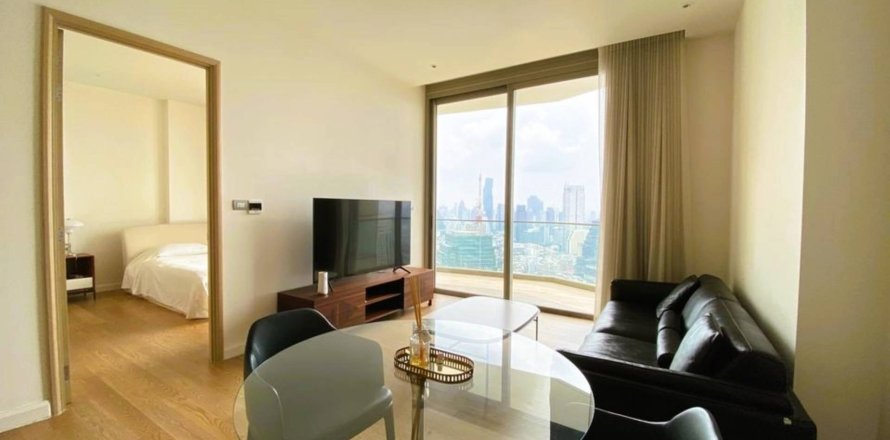 Estudio en el condominio en Bangkok, Tailandia № 180811