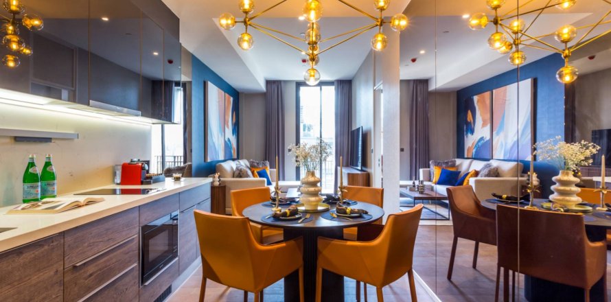 Estudio en el condominio en Bangkok, Tailandia № 180813