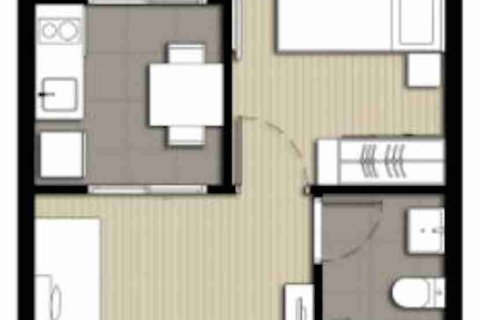 Condominio de 1 dormitorio en Bangkok, Tailandia № 183316 - foto 6