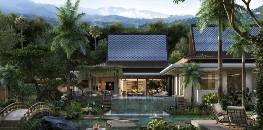 Chalet de 4 dormitorios en Phuket, Tailandia № 146746