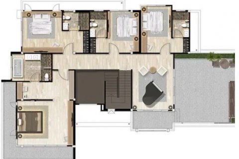 Chalet de 5 dormitorios en Bang Bon, Bangkok, Tailandia № 133620 - foto 28