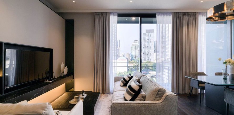 Condominio de 2 dormitorios en Watthana, Bangkok, Tailandia № 133625