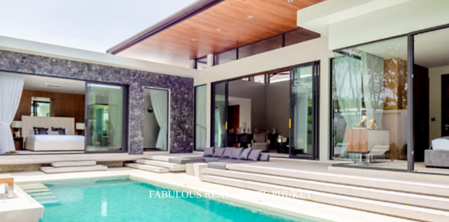 Chalet de 3 dormitorios en Bang Tao, Tailandia № 179603
