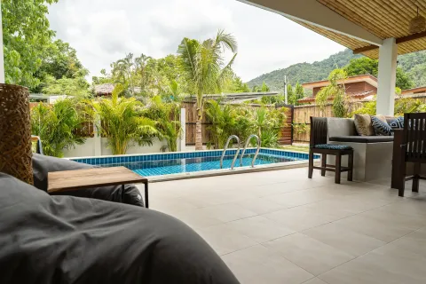 Villa in Surat Thani, Thailand 2 Schlafzimmer № 169157 - Foto 13