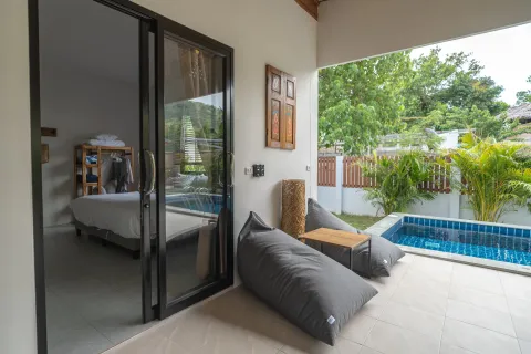 Villa in Surat Thani, Thailand 2 Schlafzimmer № 169157 - Foto 11