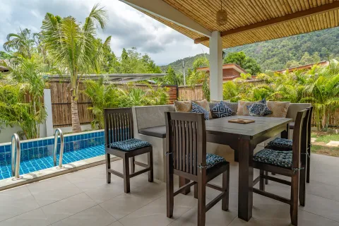 Villa in Surat Thani, Thailand 2 Schlafzimmer № 169157 - Foto 12