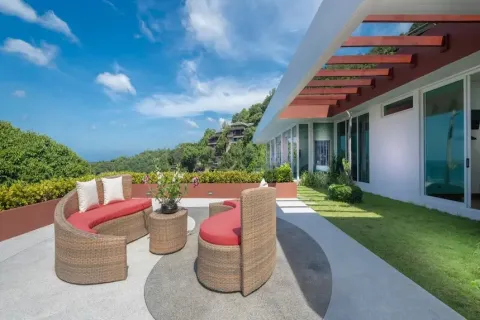 Chalet de 4 dormitorios en Kamala, Tailandia № 190581 - foto 21