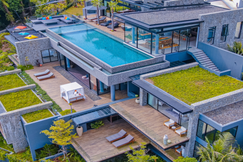 Villa in Ko Samui, Thailand 5 Schlafzimmer № 190582
