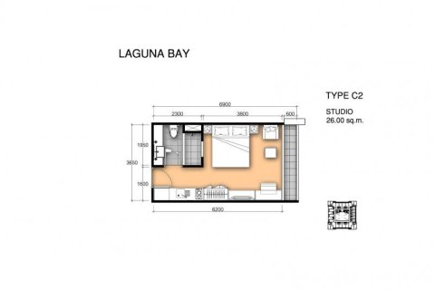 Estudio en el condominio en Jomtien Beach, Pattaya, Tailandia № 204343 - foto 5