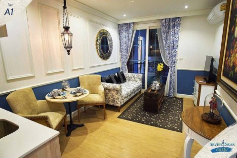 Condominio de 1 dormitorio en Jomtien Beach, Pattaya, Tailandia № 204344 - foto 4