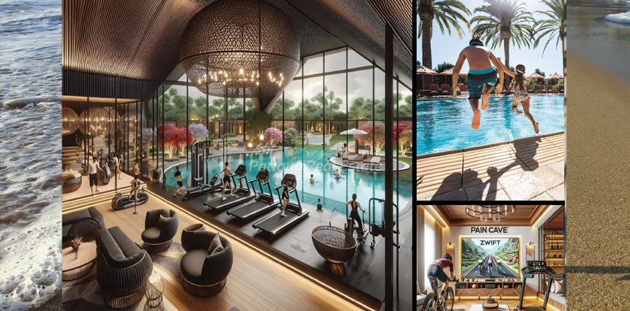 Condominio de 2 dormitorios en Bang Lamung, Tailandia № 168256