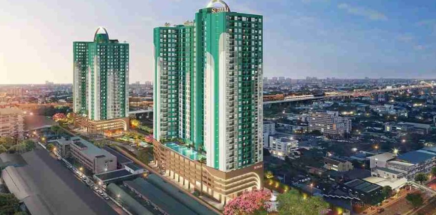 Condominio de 1 dormitorio en Bangkok, Tailandia № 208845