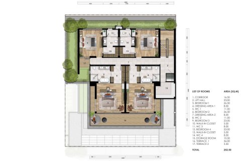 Chalet de 5 dormitorios en Chalong, Tailandia № 166774 - foto 14